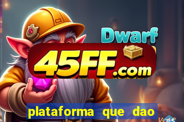plataforma que dao bonus de cadastro